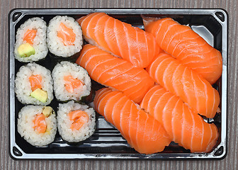 Image showing Salmon Sushi