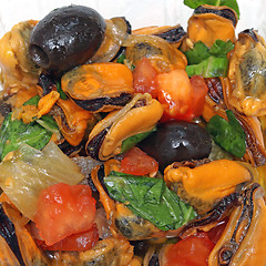 Image showing Mussel Salad