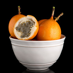 Image showing Passion fruit maracuja granadilla