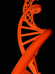 Image showing DNA structure model