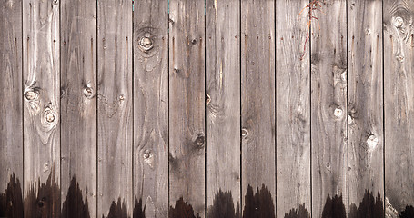 Image showing old wooden wall