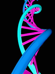 Image showing DNA structure model