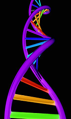 Image showing DNA structure model