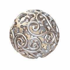 Image showing Silver ball