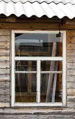 Image showing old wooden house  