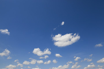 Image showing sky with clouds  