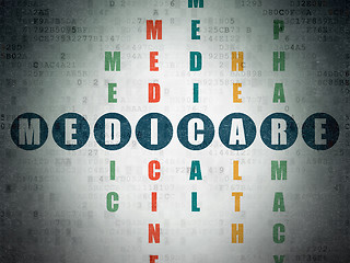 Image showing Health concept: Medicare in Crossword Puzzle