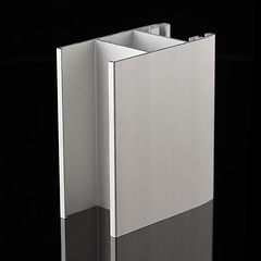 Image showing Aluminium profile sample