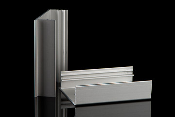 Image showing Aluminium profile sample