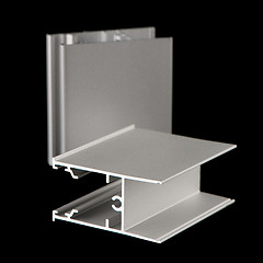 Image showing Aluminium profile sample