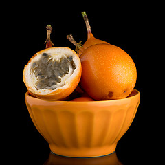 Image showing Passion fruit maracuja granadilla