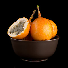 Image showing Passion fruit maracuja granadilla