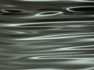 Image showing folded metallic texture material waves and ripples 