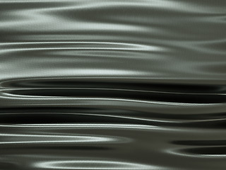 Image showing metallic texture material waves and ripples