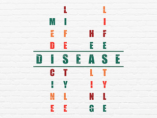 Image showing Healthcare concept: Disease in Crossword Puzzle