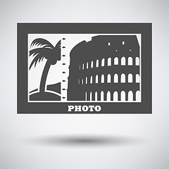 Image showing Digital photo frame icon