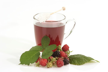 Image showing Raspberry Tea
