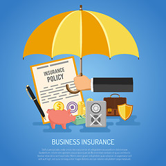 Image showing Business Insurance Concept