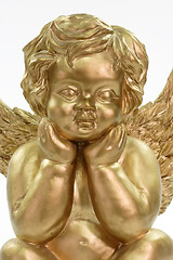 Image showing Thinking Cherub