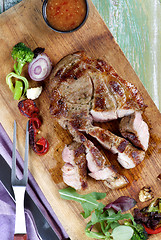 Image showing Roasted Pork Neck