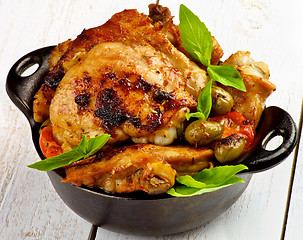 Image showing Crispy Roasted Chicken