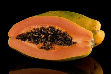 Image showing Fresh and tasty papaya