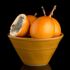 Image showing Passion fruit maracuja granadilla