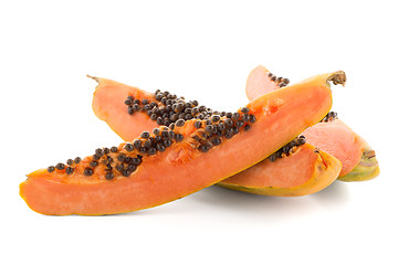 Image showing Fresh and tasty papaya