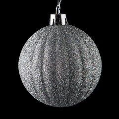 Image showing Silver Christmas ball 