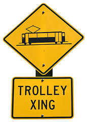 Image showing Trolley Crossing