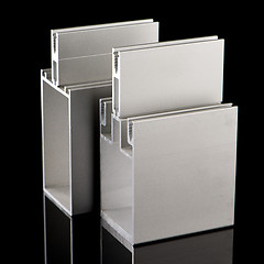 Image showing Aluminium profile sample