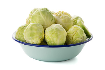 Image showing Fresh brussels sprouts