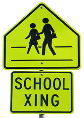 Image showing School Crossing