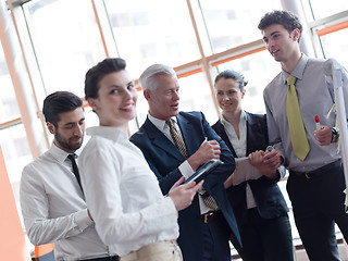 Image showing business people group brainstorming