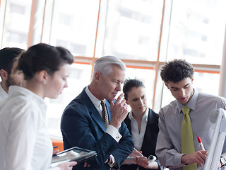 Image showing business people group brainstorming