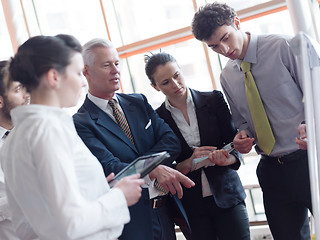 Image showing business people group brainstorming