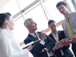 Image showing business people group brainstorming