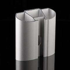 Image showing Aluminium profile sample