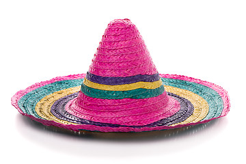 Image showing Colorful mexican sombrero