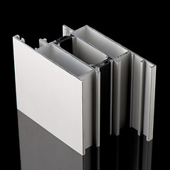 Image showing Aluminium profile sample