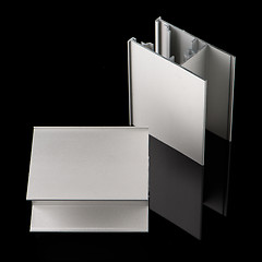 Image showing Aluminium profile sample