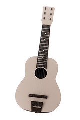 Image showing Beige guitar toy