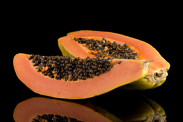 Image showing Fresh and tasty papaya