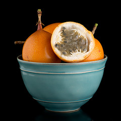 Image showing Passion fruit maracuja granadilla