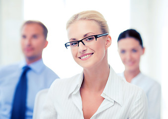 Image showing businesswoman in office