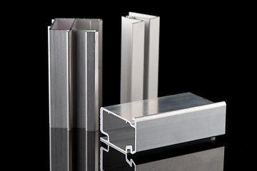 Image showing Aluminium profile sample