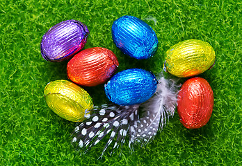 Image showing easter eggs