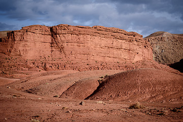 Image showing Nomad Valley in Atlas Mountains, Morocco