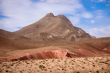 Image showing Nomad Valley in Atlas Mountains, Morocco