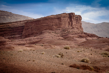 Image showing Nomad Valley in Atlas Mountains, Morocco
